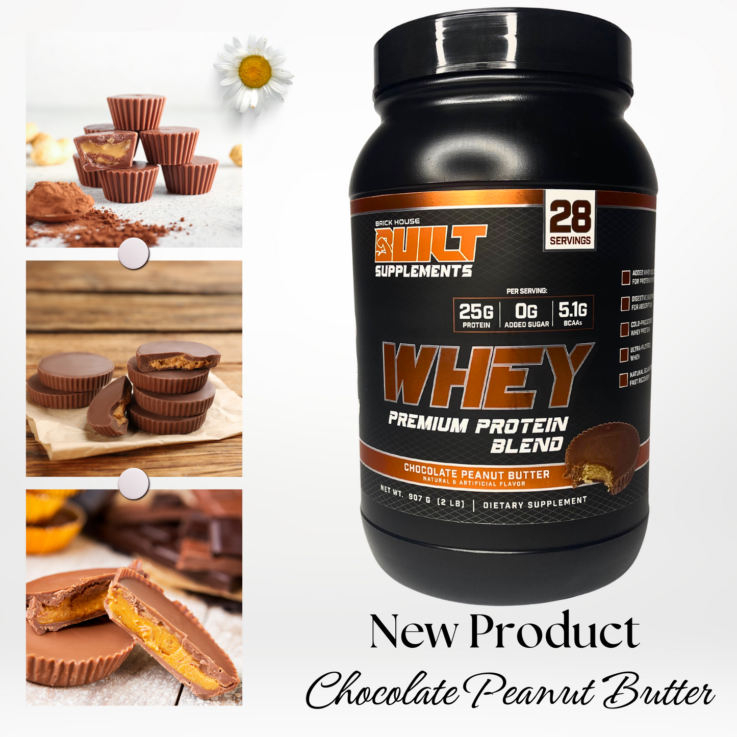 Chocolate Peanut Butter Whey Protein