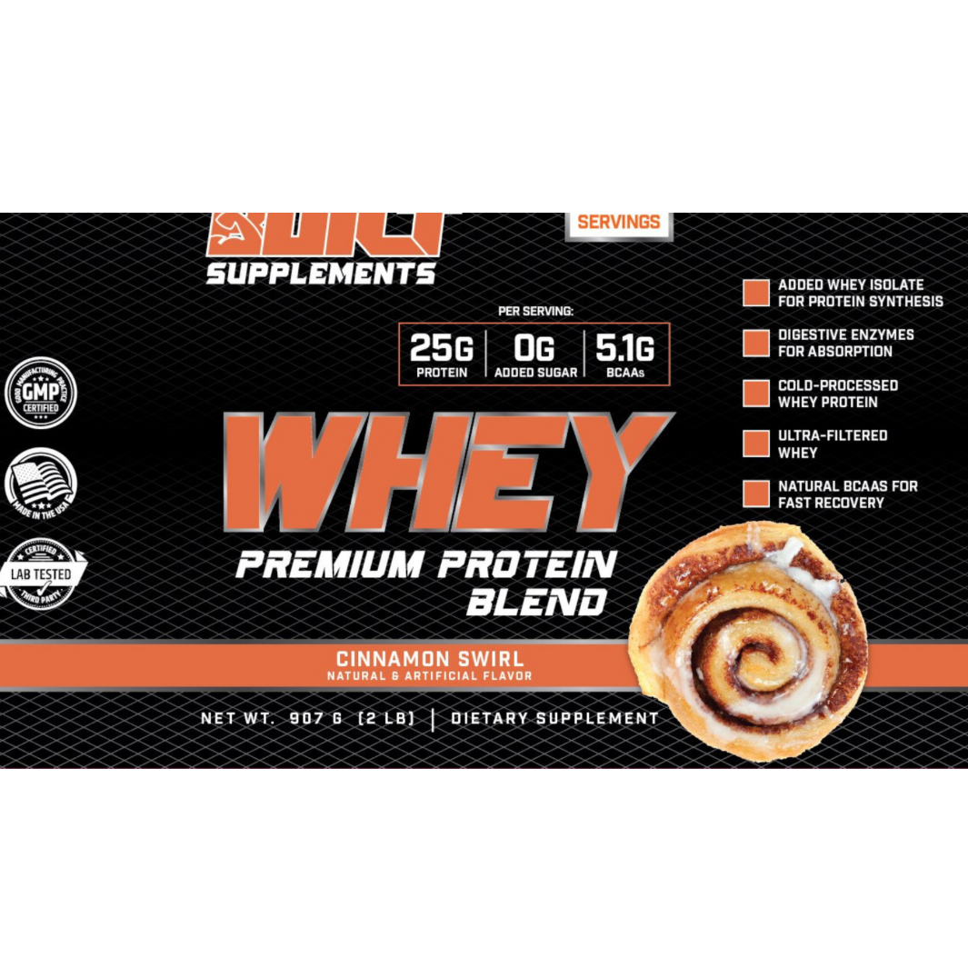Cinnamon Swirl Whey Protein