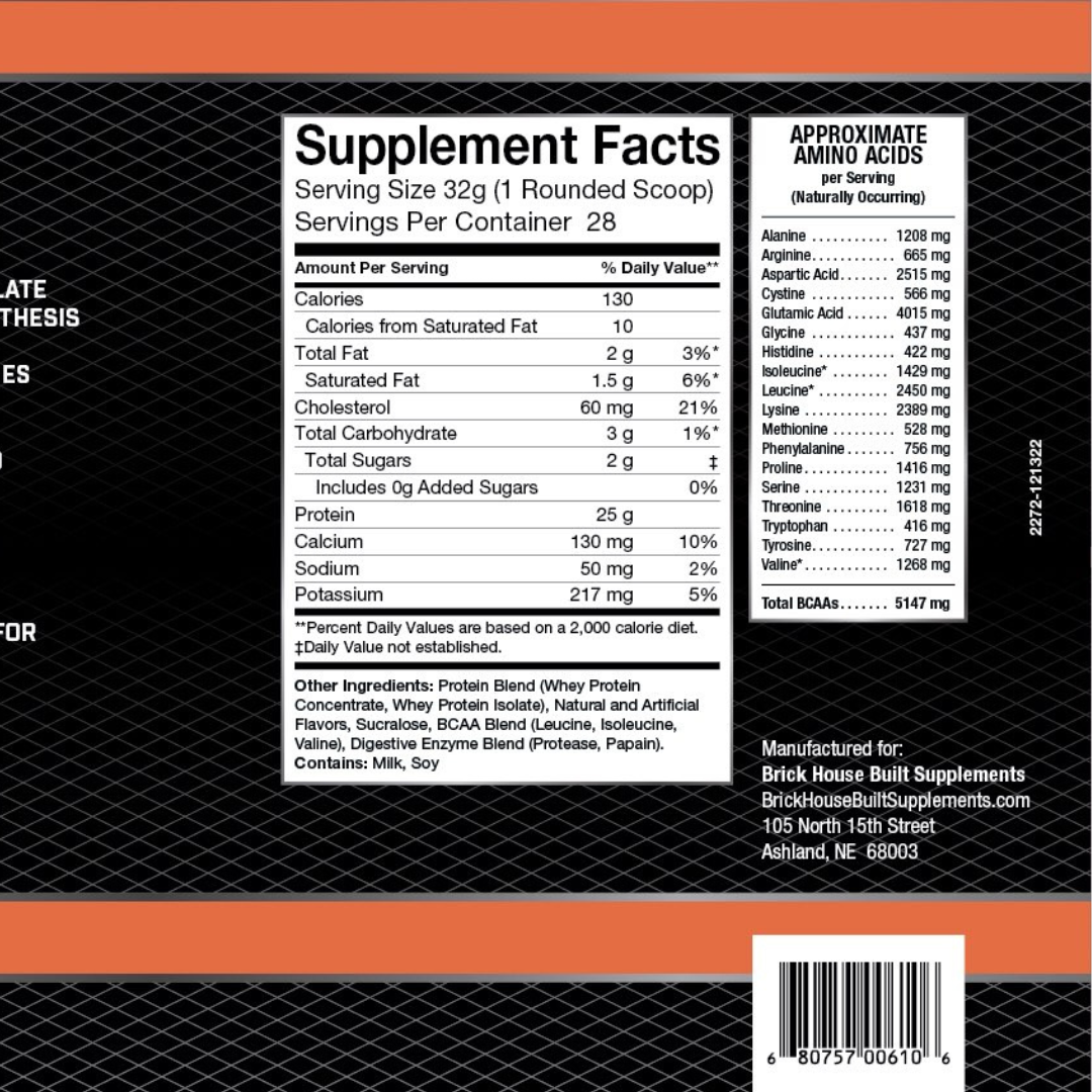 Cinnamon Swirl Whey Protein