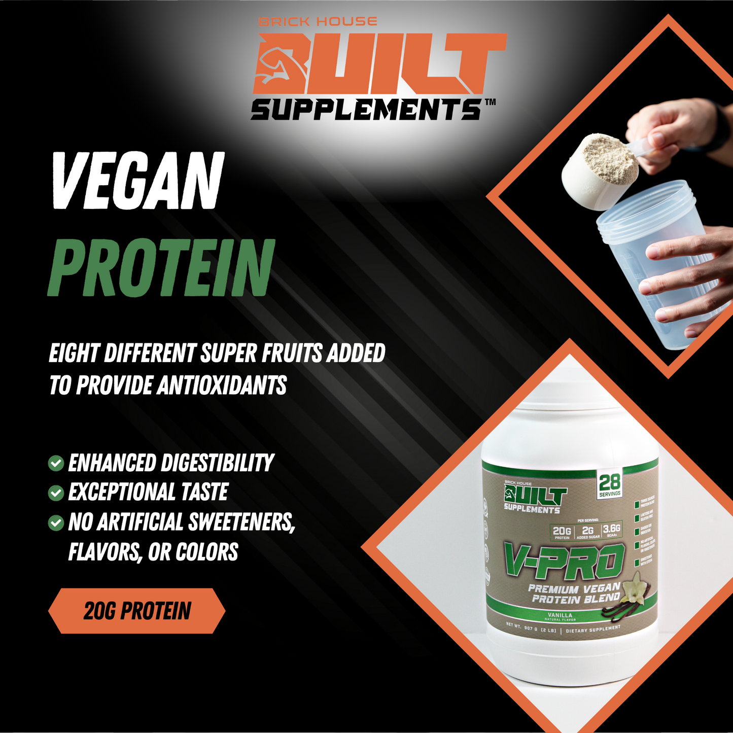 Vegan Protein-Vanilla