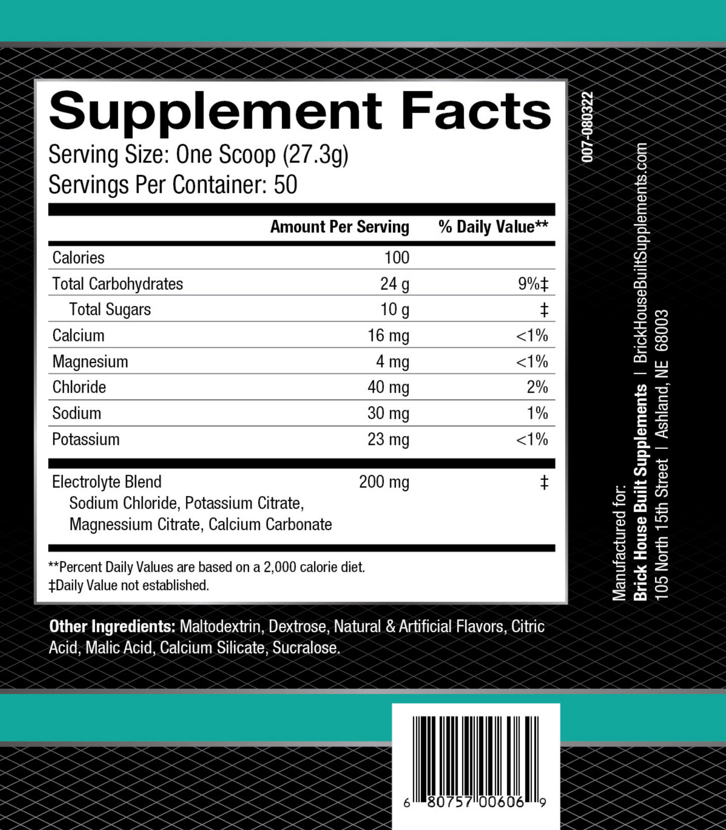 Hydroboost Carbs & Electrolyes