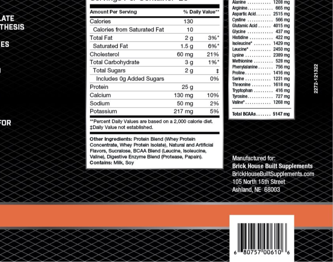 5lb Whey Protein
