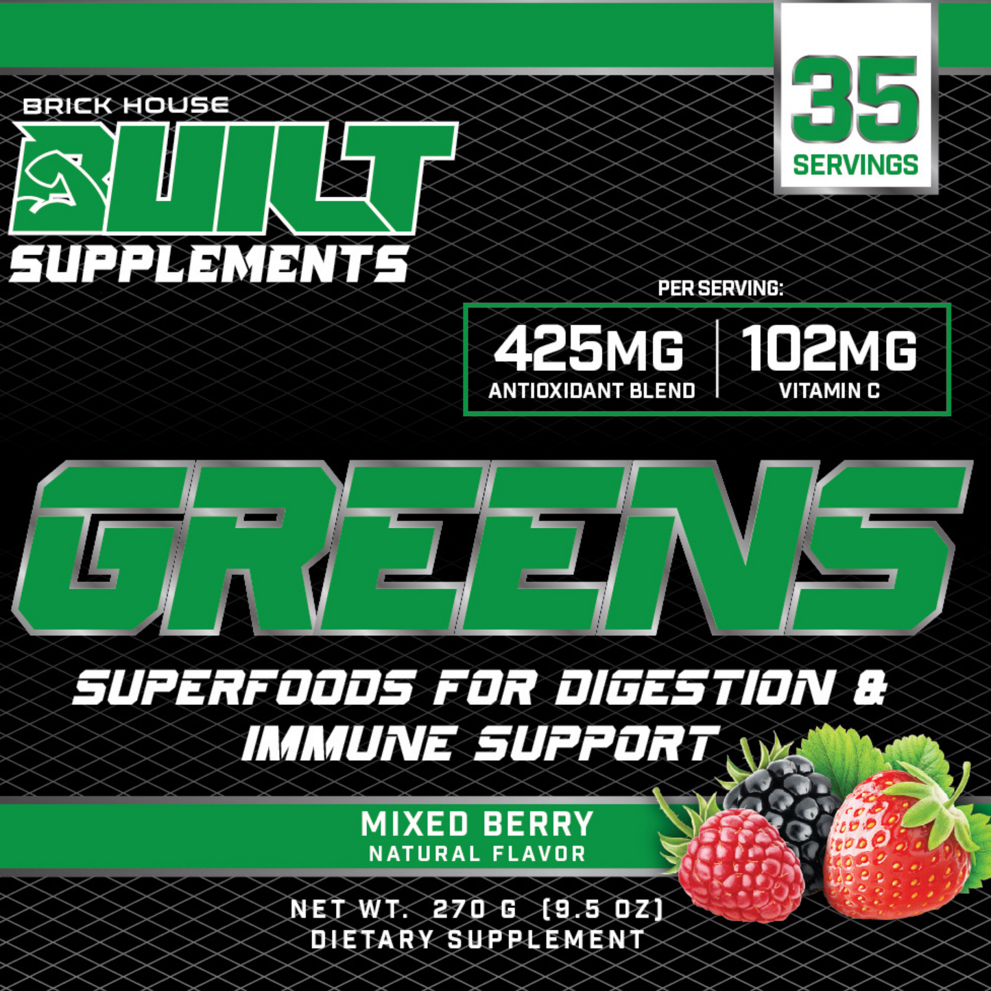 The GREEN Machine – Well Built Supplements